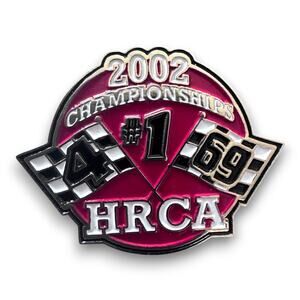 2002 HRCA Honda Racing Championship Enamel Pin Ricky Carmichael Nicky Hayden
